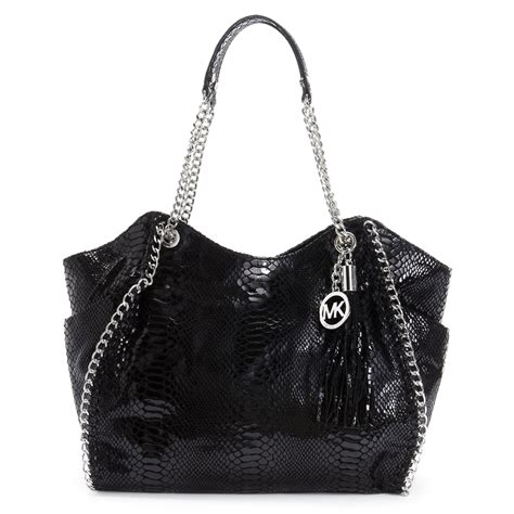 michael kors chelsea large shoulder tote patent python|Michael kors python tote + FREE SHIPPING .